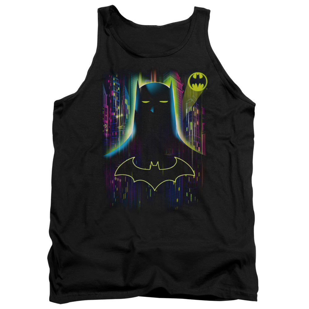 BATMAN/KNIGHT LIGHTS - ADULT TANK - BLACK