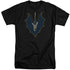 BATMAN/BAT FILL - S/S ADULT TALL 18/1 - BLACK