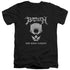 BATMAN/BLACK METAL BATMAN - S/S ADULT V-NECK 30/1 - BLACK