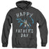 BATMAN/FATHERS DAY - ADULT HEATHER HOODIE - BLACK