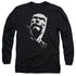 BATMAN/DKR HEAD - L/S ADULT 18/1 - BLACK