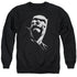 BATMAN/DKR HEAD - ADULT CREWNECK SWEATSHIRT - BLACK