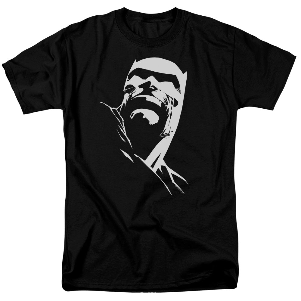 BATMAN/DKR HEAD - S/S ADULT 18/1 - BLACK