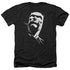 BATMAN/DKR HEAD - ADULT HEATHER - BLACK