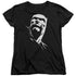BATMAN/DKR HEAD - S/S WOMENS TEE - BLACK
