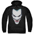 BATMAN/JOKER PORTRAIT - ADULT PULLOVER HOODIE - BLACK