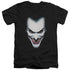 BATMAN/JOKER PORTRAIT - S/S ADULT V-NECK 30/1 - BLACK