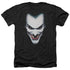 BATMAN/JOKER PORTRAIT - ADULT HEATHER - BLACK