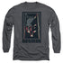 BATMAN/AMERICAN BATMAN - L/S ADULT 18/1 - CHARCOAL