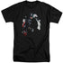 BATMAN/JOKER HARLEY CHOKE - S/S ADULT TALL 18/1 - BLACK