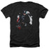 BATMAN/JOKER HARLEY CHOKE - ADULT HEATHER - BLACK