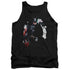 BATMAN/JOKER HARLEY CHOKE - ADULT TANK - BLACK