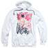 BATMAN/UNSTABLE - ADULT PULLOVER HOODIE - WHITE