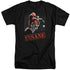 BATMAN/INSANE - S/S ADULT TALL 18/1 - BLACK