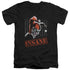 BATMAN/INSANE - S/S ADULT V-NECK 30/1 - BLACK