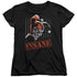 BATMAN/INSANE - S/S WOMENS TEE - BLACK
