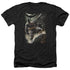 BATMAN/FAMILY - ADULT HEATHER - BLACK