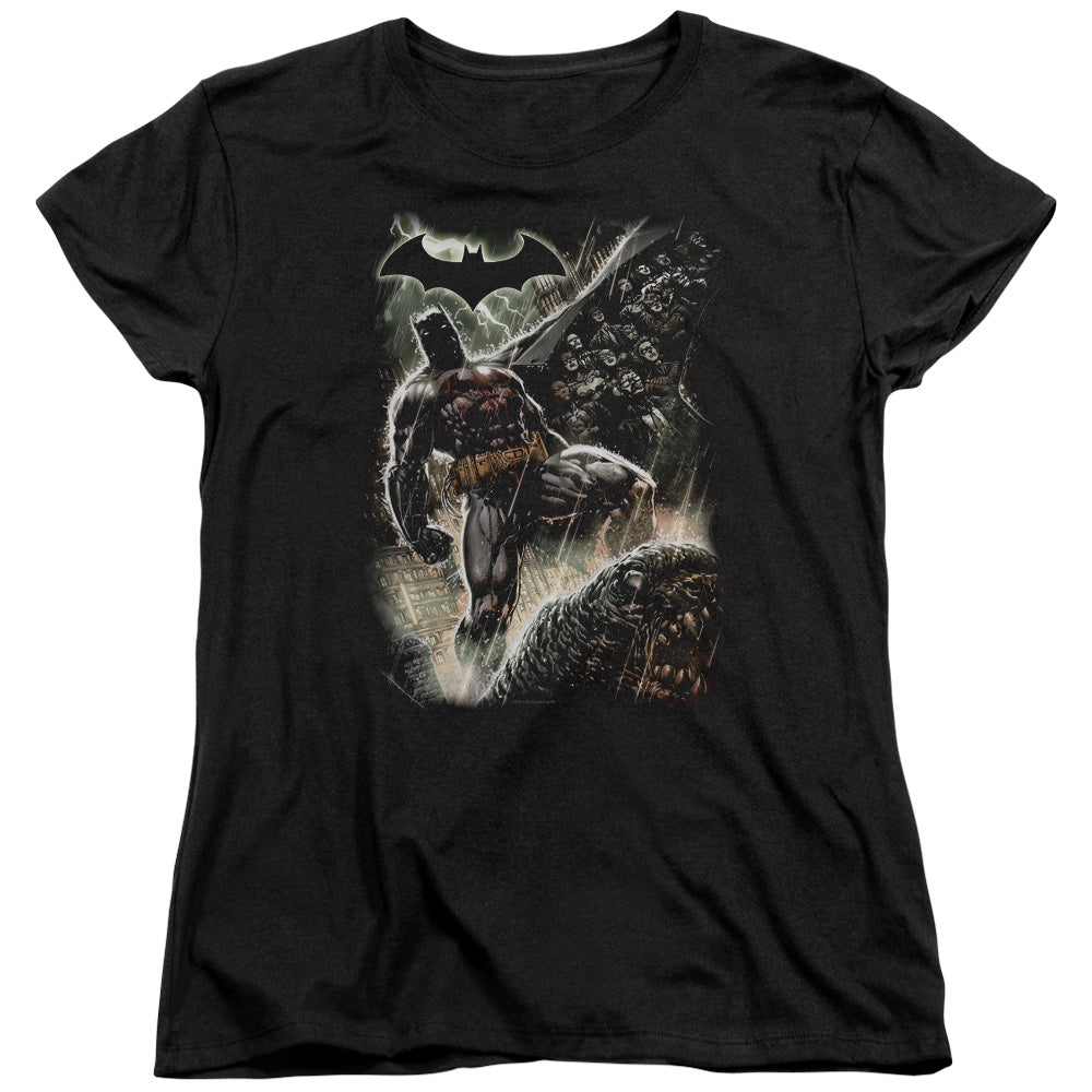 BATMAN/FAMILY - S/S WOMENS TEE - BLACK