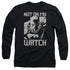 BATMAN/WATCH - L/S ADULT 18/1 - BLACK