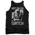 BATMAN/WATCH - ADULT TANK - BLACK