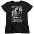 BATMAN/WATCH - S/S WOMENS TEE - BLACK