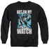 BATMAN/NOT ON MY WATCH - ADULT CREWNECK SWEATSHIRT - BLACK