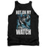 BATMAN/NOT ON MY WATCH - ADULT TANK - BLACK