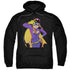 BATMAN/BATGIRL MOVES - ADULT PULLOVER HOODIE - BLACK