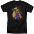 BATMAN/BATGIRL MOVES - S/S ADULT TALL 18/1 - BLACK