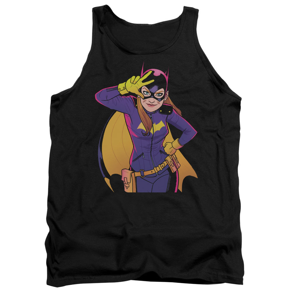 BATMAN/BATGIRL MOVES - ADULT TANK - BLACK
