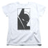 BATMAN/AN ICON - S/S WOMENS TEE - WHITE