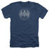 BATMAN/STARRY NIGHT SHIELD - ADULT HEATHER - NAVY