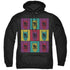 BATMAN/WARHOL BATMAN - ADULT PULLOVER HOODIE - BLACK