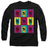 BATMAN/WARHOL BATMAN - L/S ADULT 18/1 - BLACK