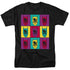 BATMAN/WARHOL BATMAN - S/S ADULT 18/1 - BLACK