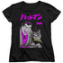 BATMAN/KANJI COVER - S/S WOMENS TEE - BLACK