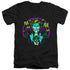 BATMAN/HAHAHA - S/S ADULT V-NECK 30/1 - BLACK