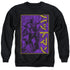 BATMAN/BIG FRAMED KANJI - ADULT CREWNECK SWEATSHIRT - BLACK