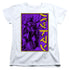 BATMAN/BIG FRAMED KANJI - S/S WOMENS TEE - WHITE
