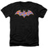 BATMAN/GOLD CAMO - ADULT HEATHER - BLACK