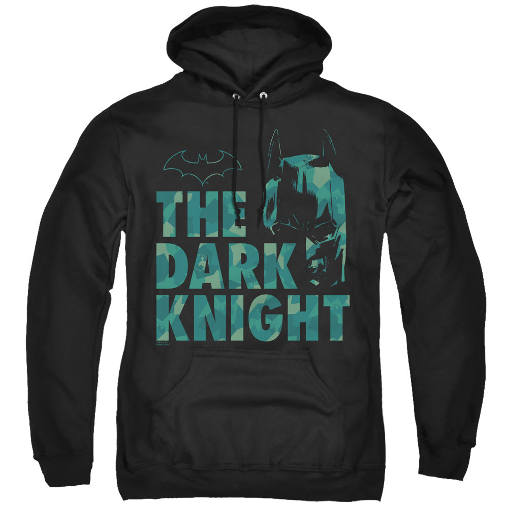 BATMAN/CUTTING PATTERN - ADULT PULLOVER HOODIE - BLACK