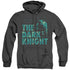 BATMAN/CUTTING PATTERN - ADULT HEATHER HOODIE - BLACK