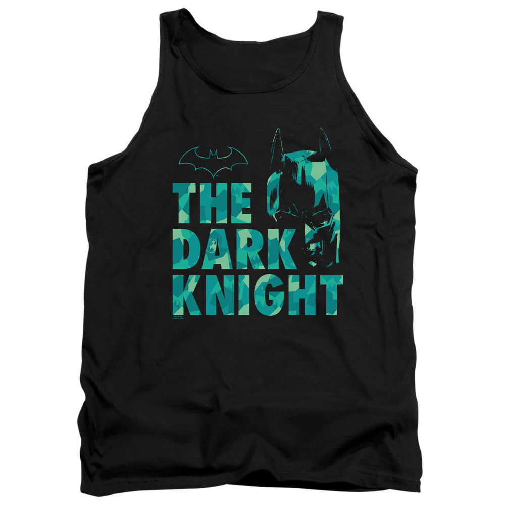 BATMAN/CUTTING PATTERN - ADULT TANK - BLACK