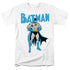 BATMAN/STANCE - S/S ADULT 18/1 - WHITE
