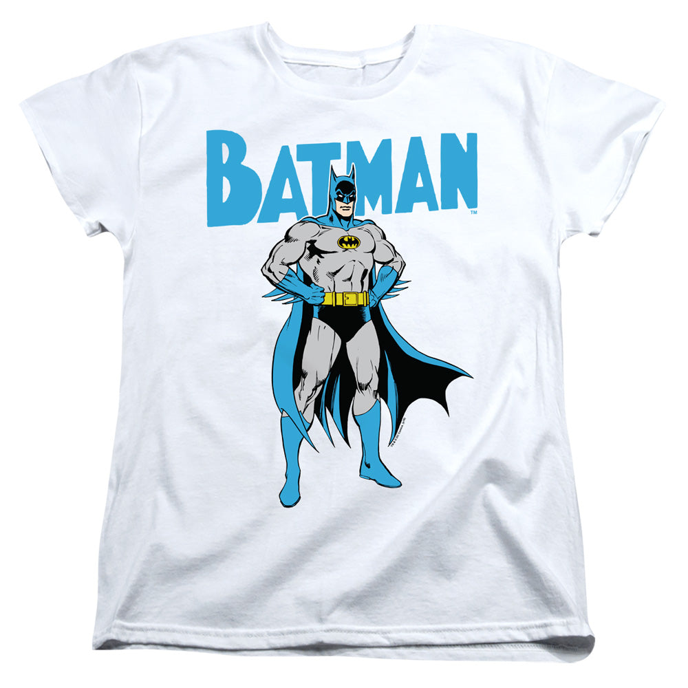 BATMAN/STANCE - S/S WOMENS TEE - WHITE