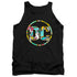 BATMAN/80S BAT LOGO - ADULT TANK - BLACK