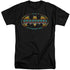BATMAN/AZTEC FILL - S/S ADULT TALL 18/1 - BLACK