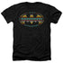 BATMAN/AZTEC FILL - ADULT HEATHER - BLACK
