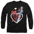 BATMAN/MY PUDDIN - L/S ADULT 18/1 - BLACK