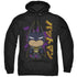 BATMAN/CUTE KANJI - ADULT PULLOVER HOODIE - BLACK